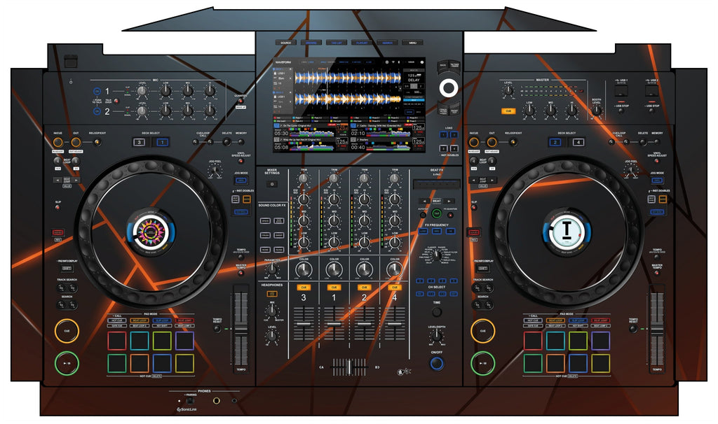 AlphaTheta XDJ AZ Skin Rifter Orange