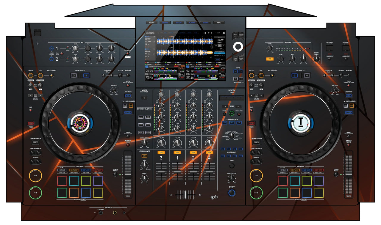 AlphaTheta XDJ AZ Skin Rifter Orange