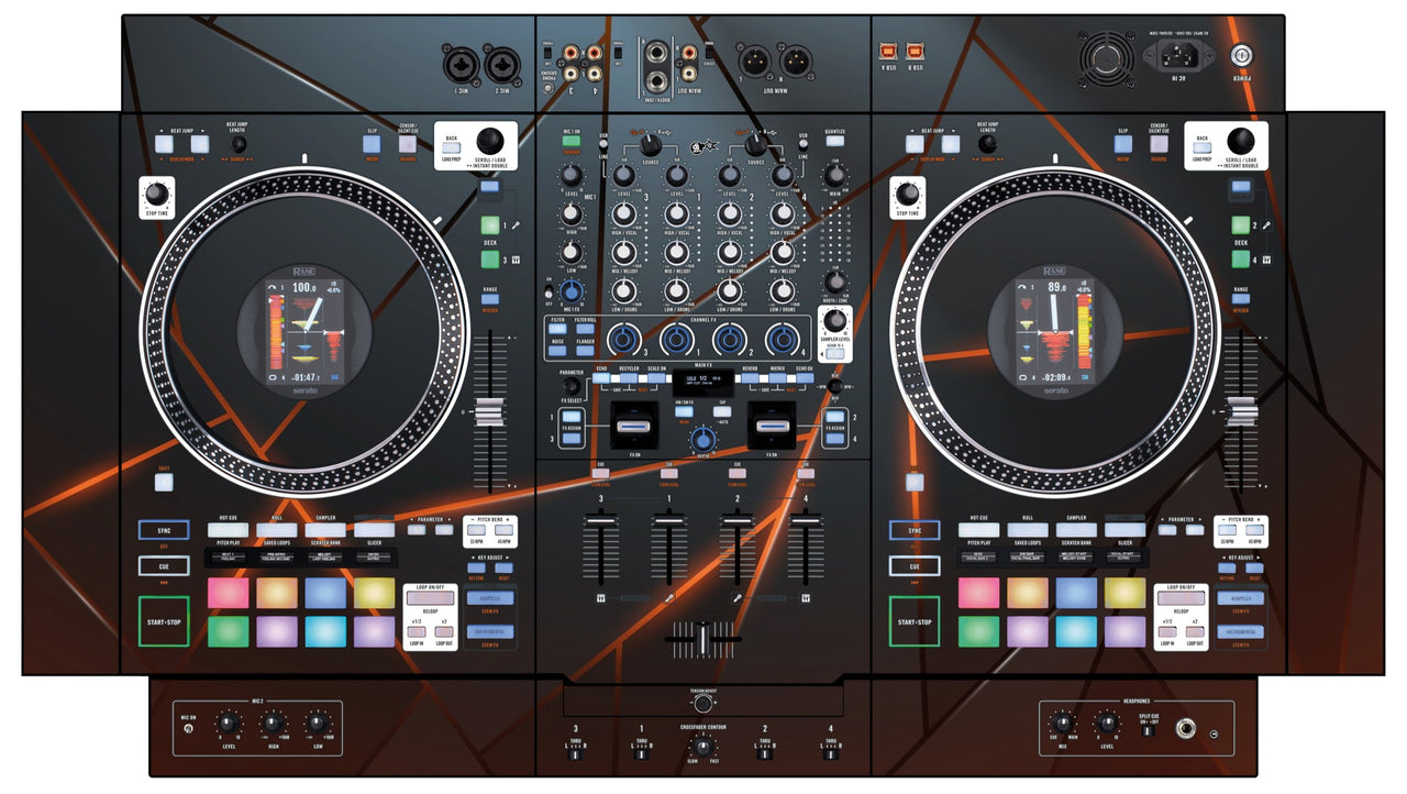 Rane Performer Skin Rifter Orange