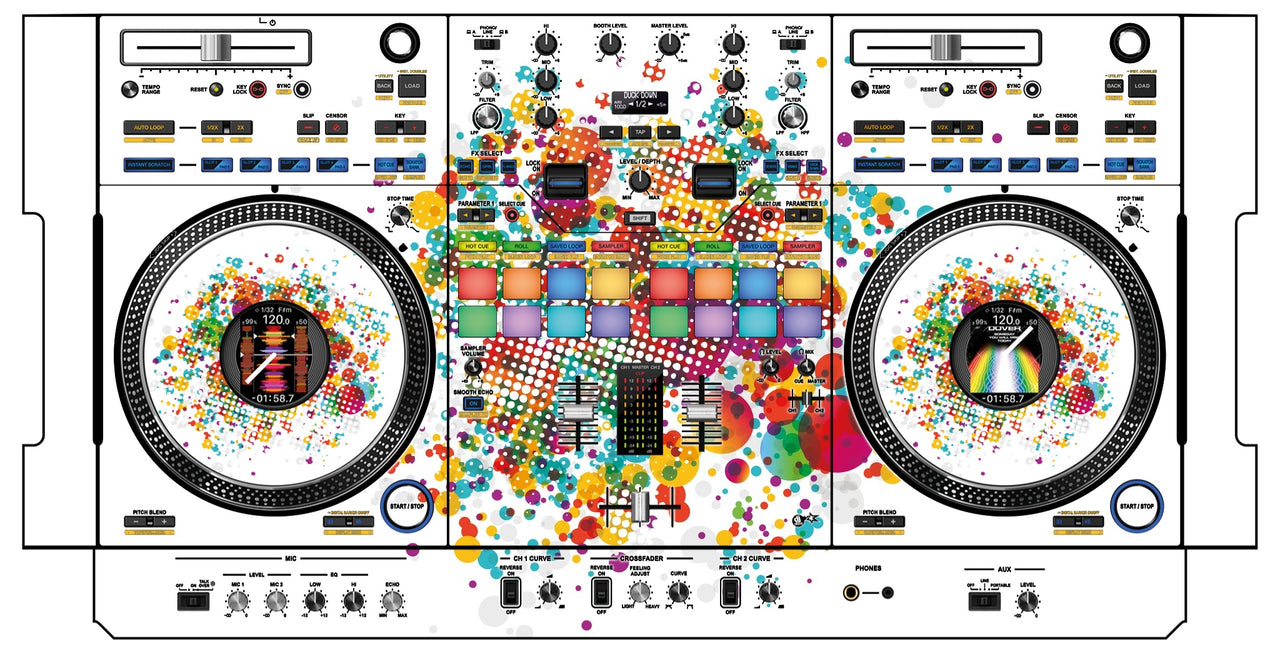 Pioneer DJ DDJ REV 7 Skin Roundhouse