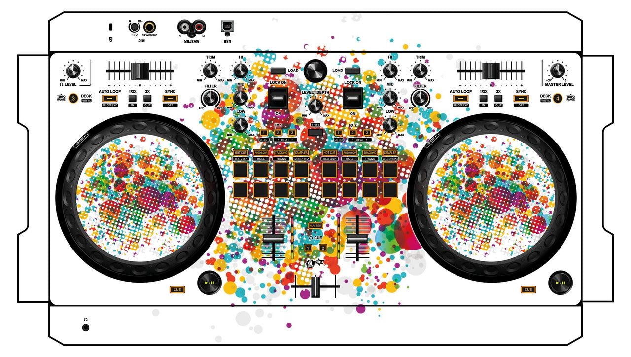 Pioneer DJ DDJ REV 1 Skin Roundhouse