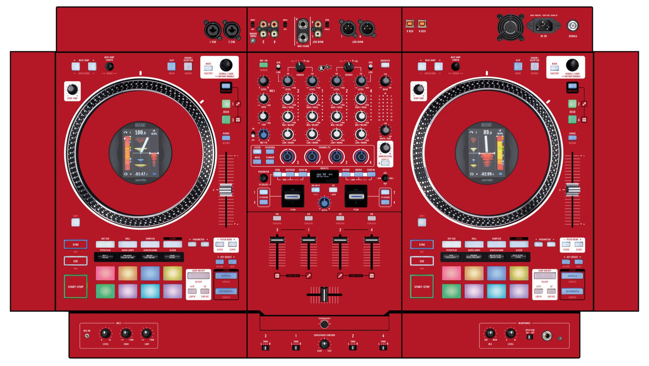 Rane Performer Skin Ruby Red