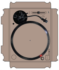 Technics 1200 / 1210 MK7 VERTICAL Skin Sandstone Beige