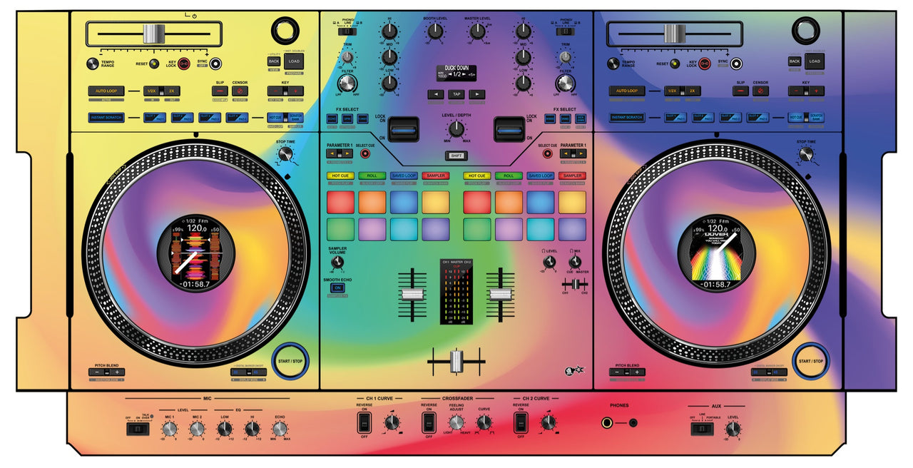 Pioneer DJ DDJ REV 7 Skin Screensaver