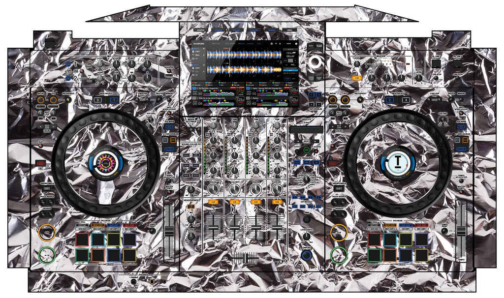 AlphaTheta XDJ AZ Skin Silvercrush