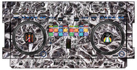 Pioneer DJ DDJ REV 7 Skin Silvercrush