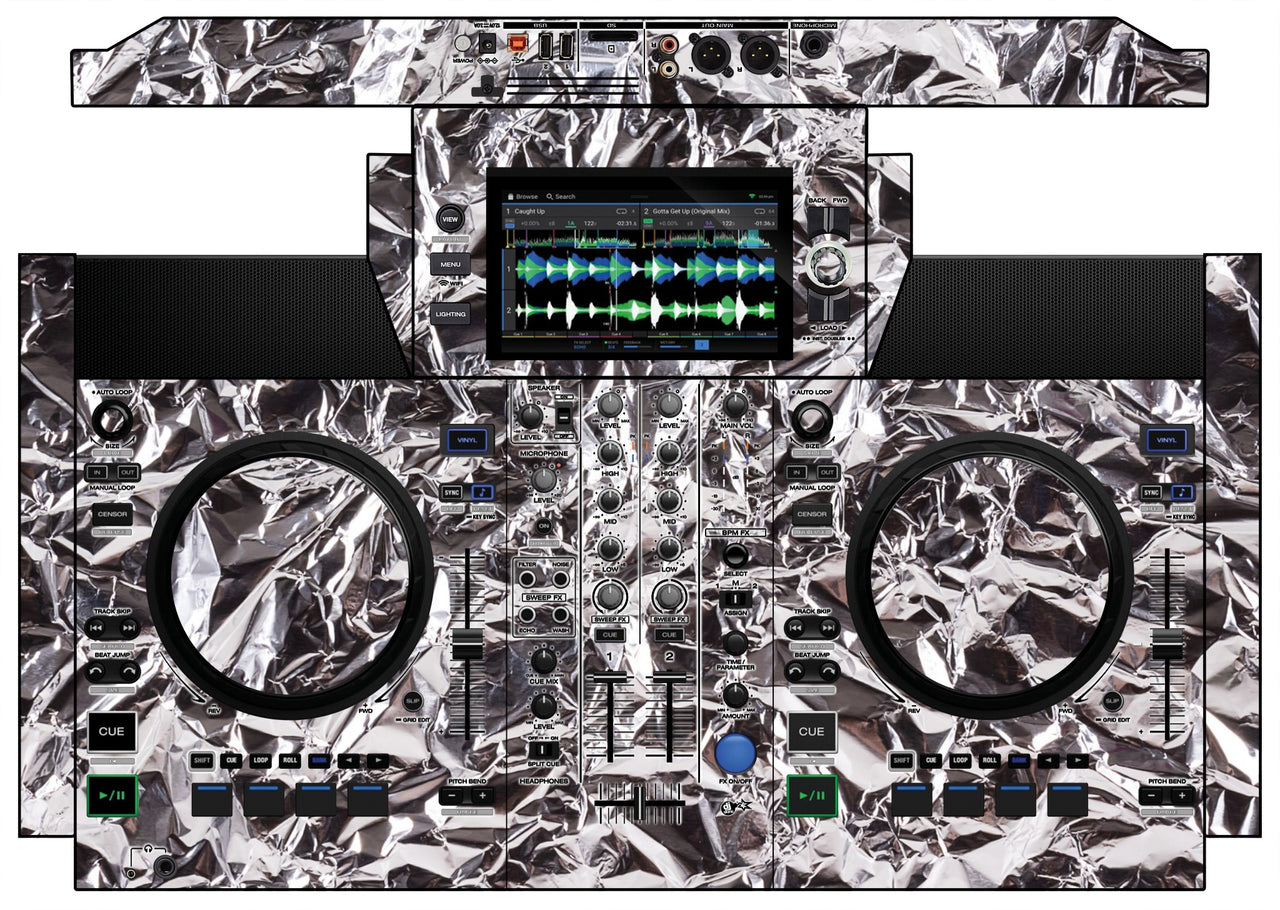 Denon DJ SC Live 2 Skin Silvercrush