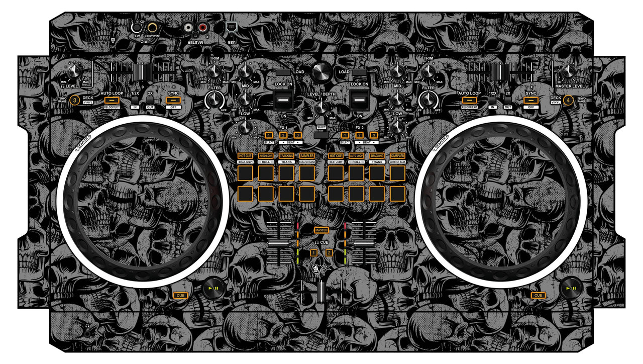 Pioneer DJ DDJ REV 1 Skin Skull