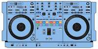 Pioneer DJ DDJ REV 5 Skin Sky Blue