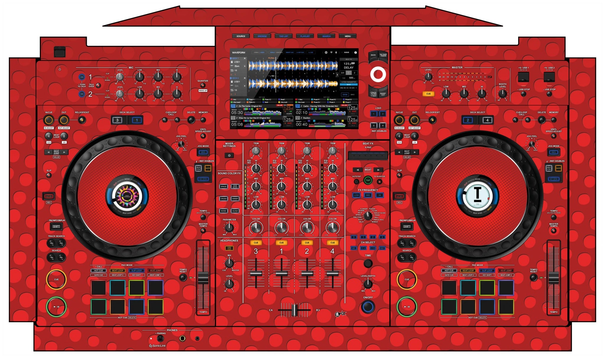 AlphaTheta XDJ AZ Skin Smartiboy