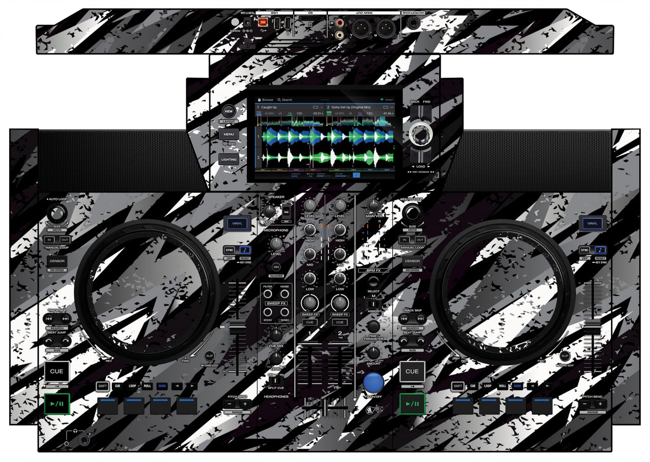 Denon DJ SC Live 2 Skin Sparkasm Black