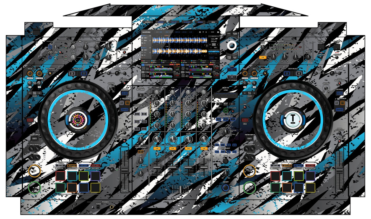 AlphaTheta XDJ AZ Skin Sparkasm Blue Light