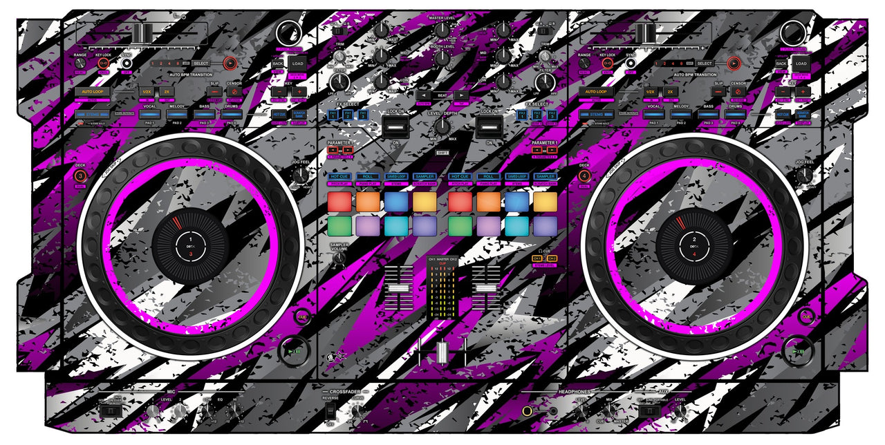 Pioneer DJ DDJ REV 5 Skin Sparkasm Pink