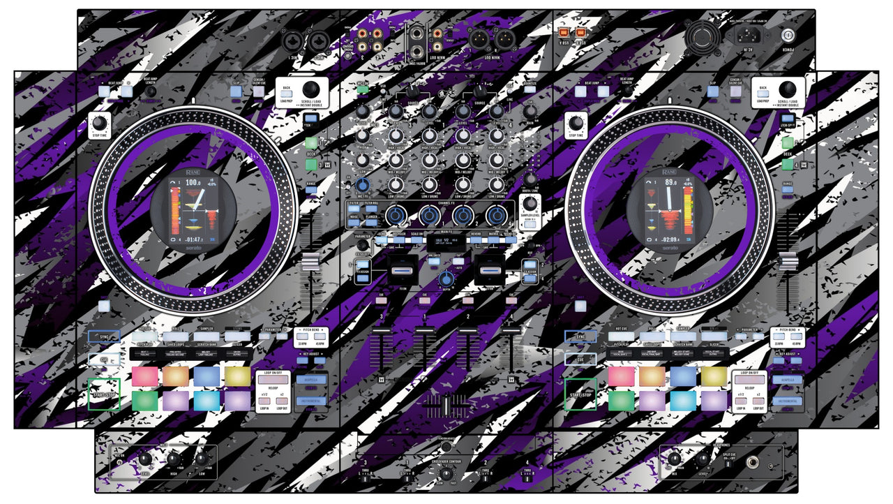 Rane Performer Skin Sparkasm Purple