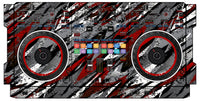 Pioneer DJ DDJ REV 5 Skin Sparkasm Red