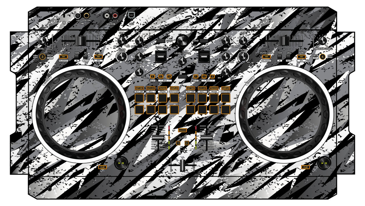 Pioneer DJ DDJ REV 1 Skin Sparkasm White