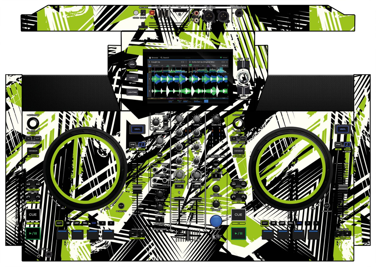 Denon DJ SC Live 2 Skin Spike Green