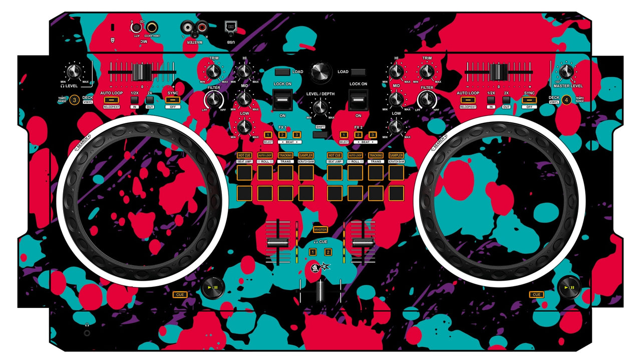 Pioneer DJ DDJ REV 1 Skin Splatfest