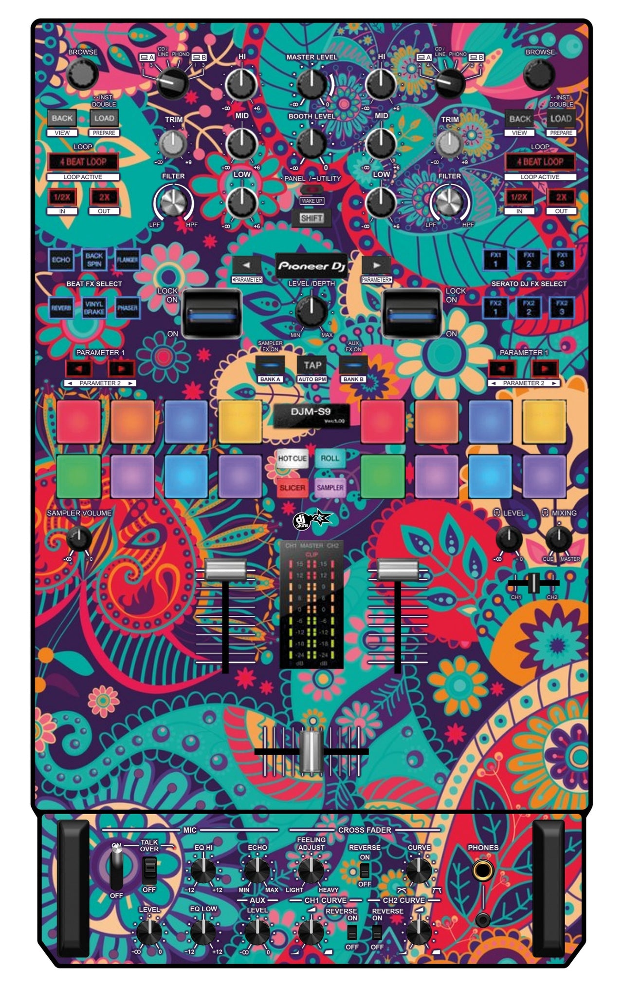 Pioneer DJ DJM S9 Skin Springinsfeld