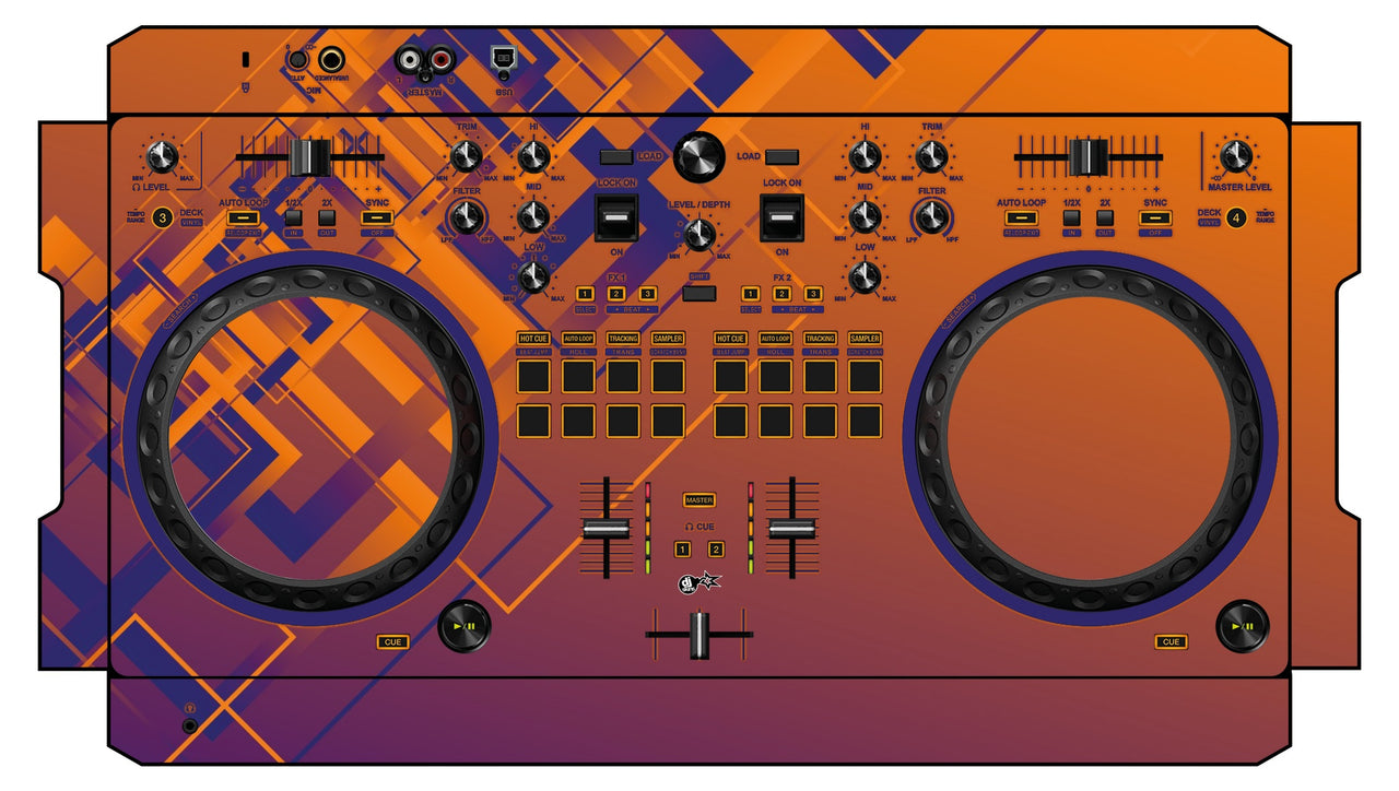 Pioneer DJ DDJ REV 1 Skin Squared Hollow