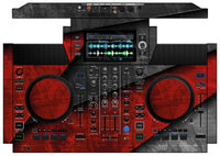 Denon DJ SC Live 2 Skin Steelay Red