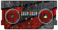 Pioneer DJ DDJ REV 7 Skin Steelay Red