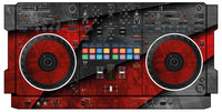 Pioneer DJ DDJ REV 5 Skin Steelay Red