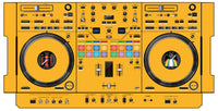 Pioneer DJ DDJ REV 7 Skin Sunflower Yellow