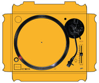 Technics 1200 / 1210 MK7 Skin Sunflower Yellow