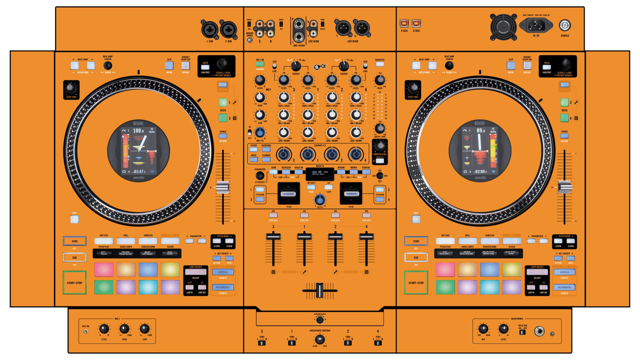Rane Performer Skin Sunset Orange