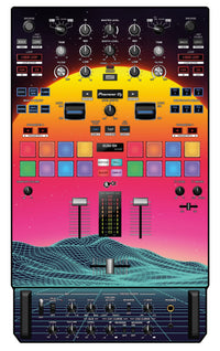 Pioneer DJ DJM S9 Skin Synthwave Horizon