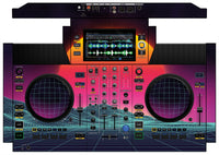 Denon DJ SC Live 2 Skin Synthwave Horizon
