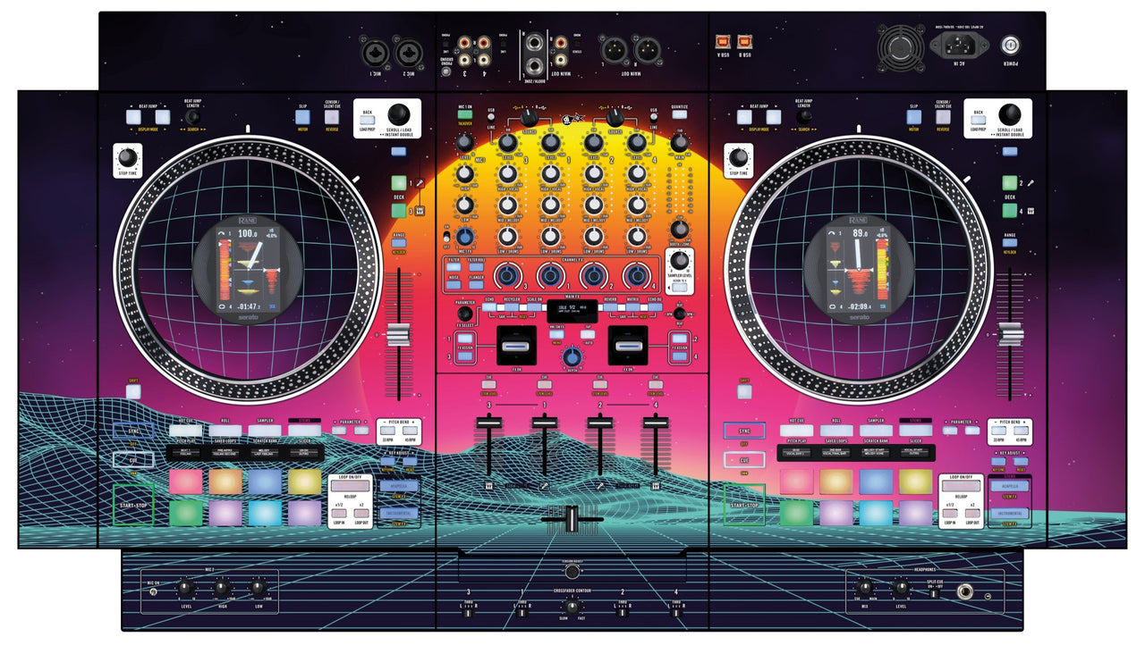 Rane Performer Skin Synthwave Horizon