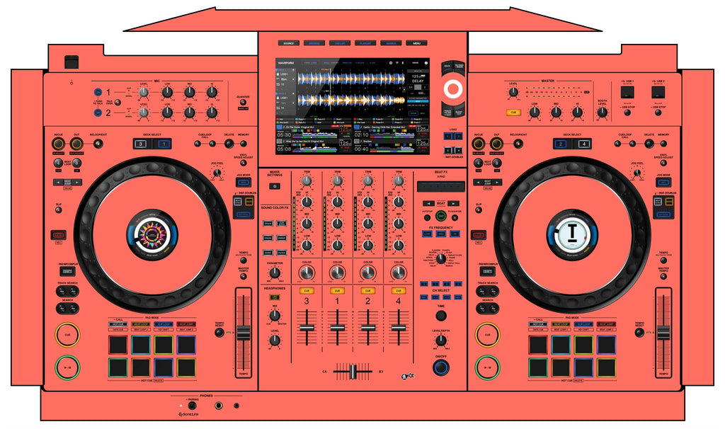 AlphaTheta XDJ AZ Skin Tangerine