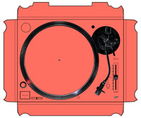 Technics 1200 / 1210 MK7 Skin Tangerine