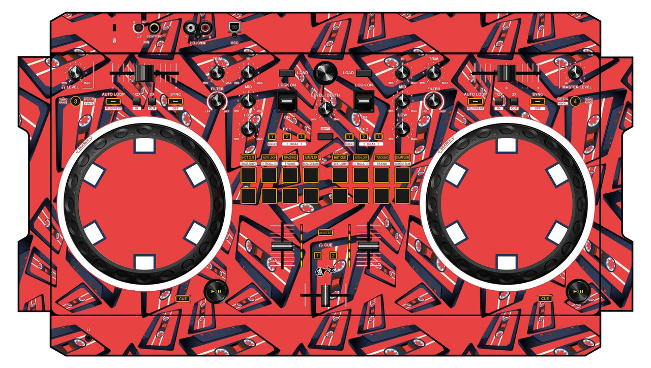 Pioneer DJ DDJ REV 1 Skin Tapedeck