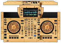 Denon DJ SC Live 2 Skin Thudrumble Wood
