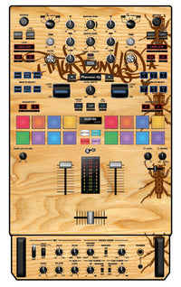 Pioneer DJ DJM S9 Skin Thudrumble Wood