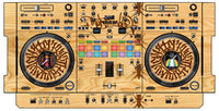 Pioneer DJ DDJ REV 7 Skin Thudrumble Wood