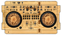 Pioneer DJ DDJ REV 1 Skin Thudrumble Wood