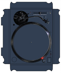 Technics 1200 / 1210 MK7 VERTICAL Skin Twilight Blue