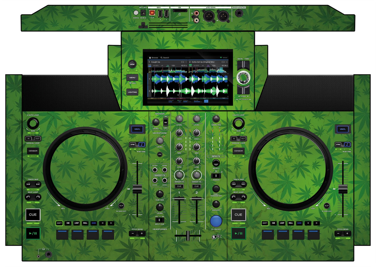 Denon DJ SC Live 2 Skin Weedhead