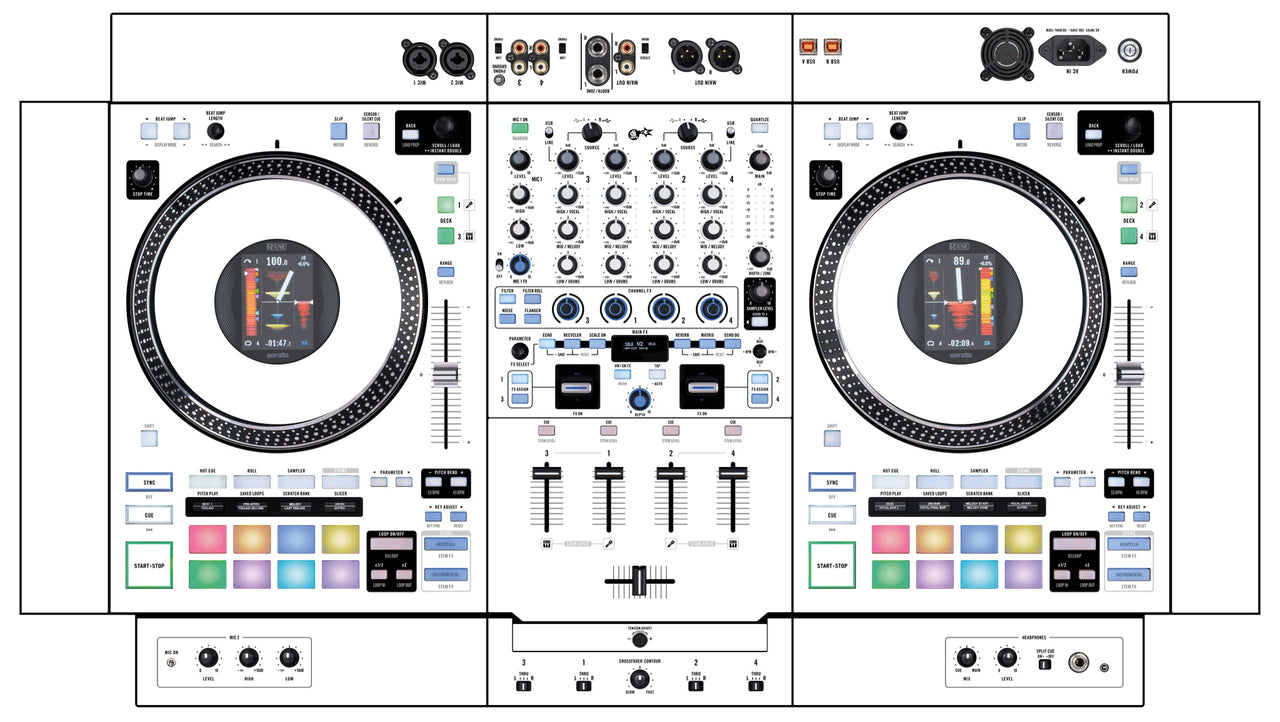Rane Performer Skin White