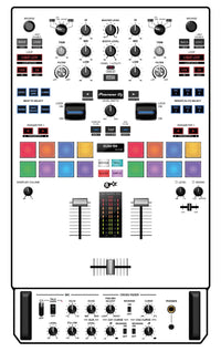 Pioneer DJ DJM S9 Skin White
