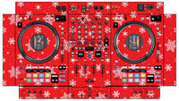 Rane Performer Skin X-MAS Red Snowflakes