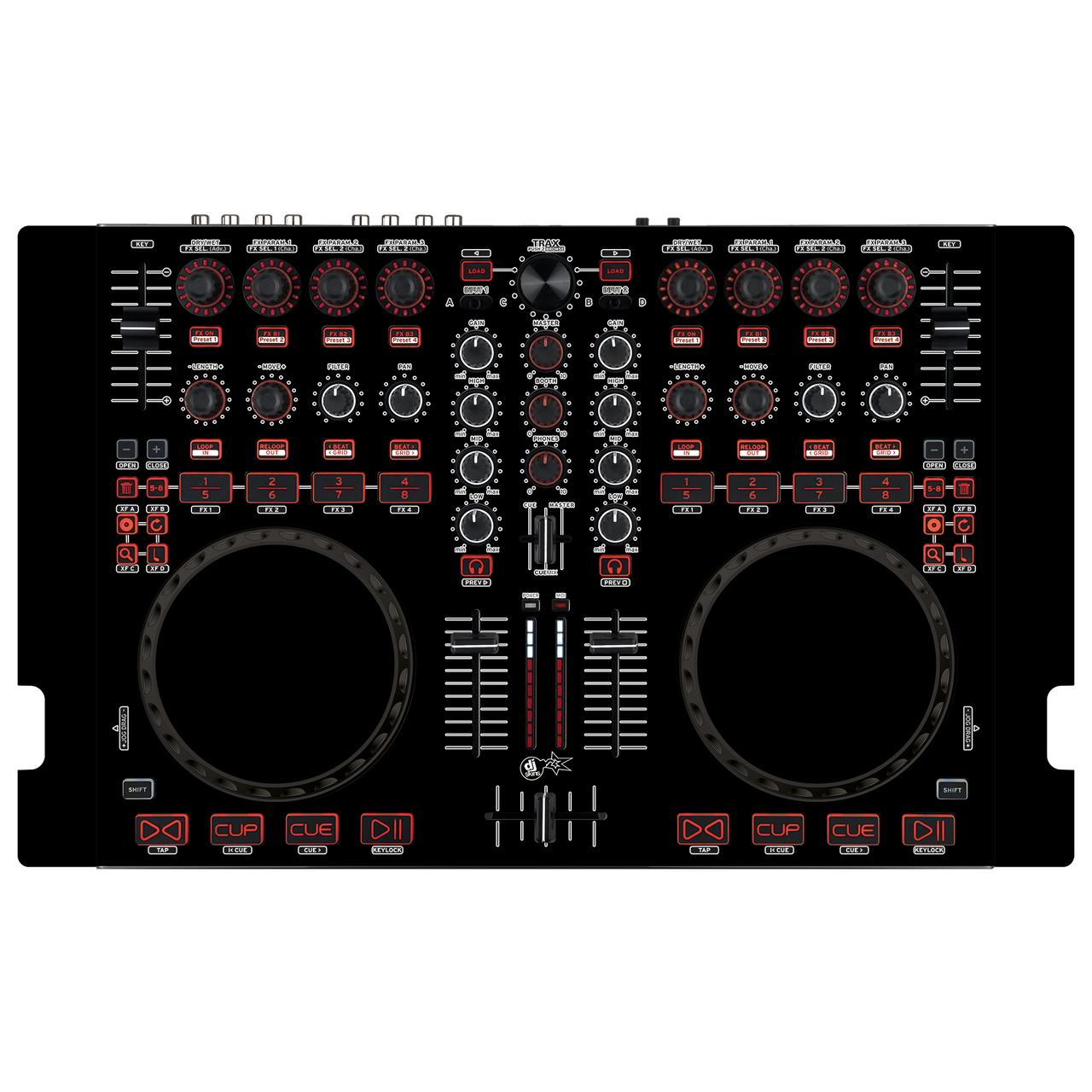 dj-skins Reloop Jockey 3 ME Skin BLACK aka ORIGINAL