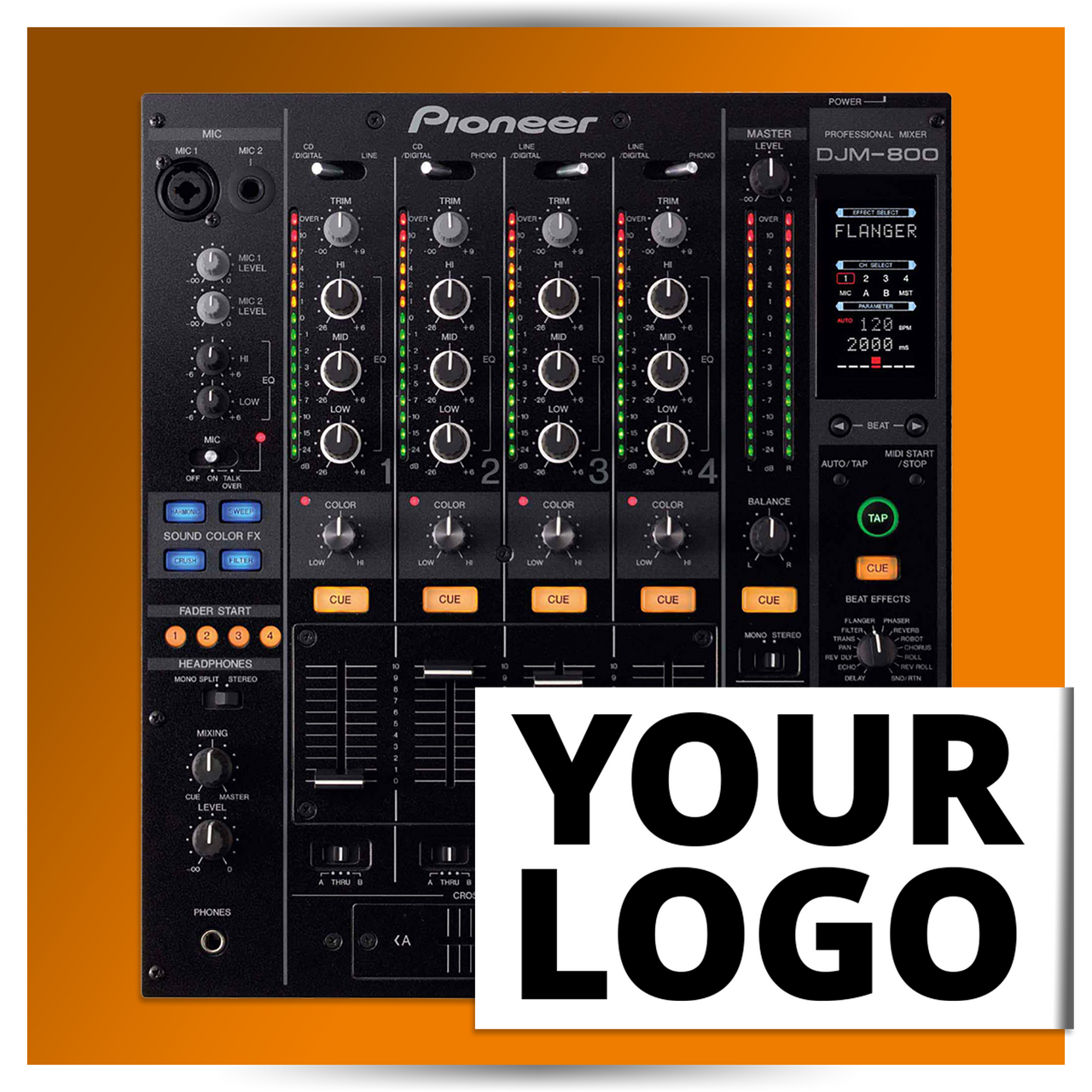 dj-skins Pioneer DJ DJM 800 Skin CUSTOM