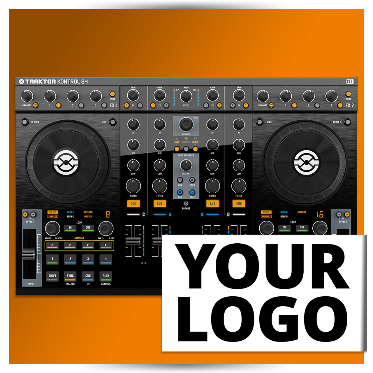 dj-skins Native Instruments S4 MK1 Skin CUSTOM