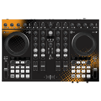 dj-skins Native Instruments S4 MK2 Skins ORANGE DOT