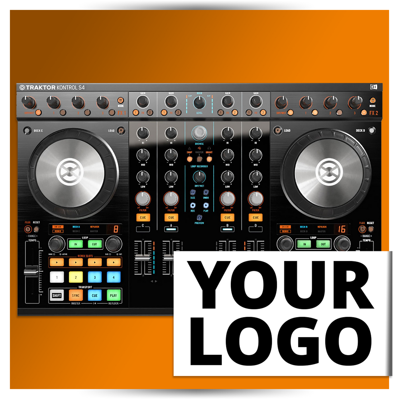 dj-skins Native Instruments S4 MK2 Skin CUSTOM